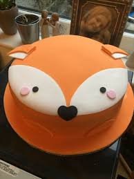 Fox Cake Fox Cake Animal Cakes Birthday Cake Kids