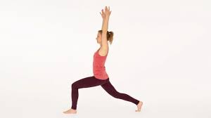 From crescent lunge with prayer hands, slowly twist the spine to one side, hooking the elbow outside of the knee. Crescent Pose High Lunge Ekhart Yoga