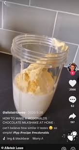 How To Make Your Own Mcdonald S Milkshake Daily Mail Online