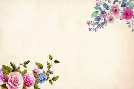 Free Image On Pixabay Flower Background Floral Border Sketch Drawing Images Flower Backgrounds Drawing Images