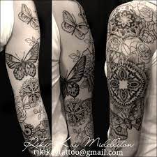 Black And White Butterfly Tattoo Tumblr Google Search White Butterfly Tattoo Butterfly Tattoo Half Sleeve Tattoo