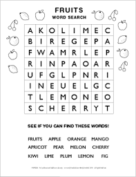 All the words are hidden across, up and down, or diagonally — in both directions. Printable Word Search Puzzles For Kids Mr Printables