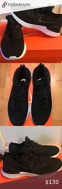 Sold Nike Epic React Flyknit 2 Black Nikes Nike Womens Shoes Sneakers
