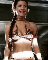 Carrie Fisher As Slave Leia | Best Celebrity Nude scenes