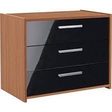 Maybe you would like to learn more about one of these? Buy New Sywell 3 Drawer Chest Walnut Effect And Black Gloss At Argos Co Uk Your Online Shop For Chest Of Drawers Chest Of Drawers Drawers 3 Drawer Chest