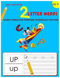 When it comes to crossword games like scrabble and words with friends, two letter words are among the most powerful in the game. Words Formation Printing Workbook For Kids Learn And Write 2 Letter Words Paperback The Book Stall