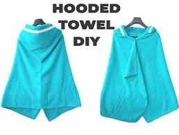 My mom taught me how to make these hooded towels years ago and she's made them for years before that. How To Make A Hooded Towel Tutorial For All Ages Hello Sewing