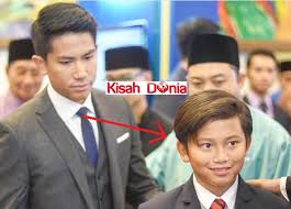 Sosok pangeran abdul mateen saat mendampingi sultan brunei, hassanal bolkiah kla berkunjung ke istana negara mencuri. Putera Mateen
