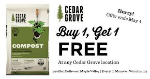 Check spelling or type a new query. Cedar Grove Compost On Twitter Hurry To A Cedar Grove Location For Our Bogo Free Sale On Bags Of Compost Only Thru 5 4 Http T Co Yj8yjmqa7d Http T Co 3rajnzymnf