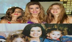 رانيا فريد شوفي تنشر صور عيد ميلاد ابنتيها على Egyptian Stars Crown Jewelry