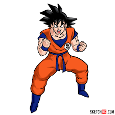 Maybe you would like to learn more about one of these? How To Draw Goku Dragon Ball Anime Sketchok Easy Drawing Guides