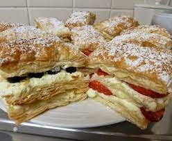 Serve warm with ice cream or crème fraîche as a dessert, or with coffee in the morning as one would a danish pastry, again warm, dusted with icing sugar. Mary Berry Puff Pastry Recipes Recipes Mytaste Co Uk Pastry Recipes Puff Pastry Recipes Mary Berry