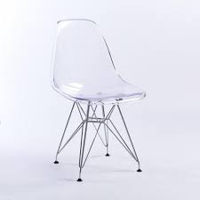 Eiffel Dsr Dsw Plastic Dining Chair Retro Style Clear Chairs Etsy In 2021 Plastic Dining Chairs Clear Chairs Retro Chair