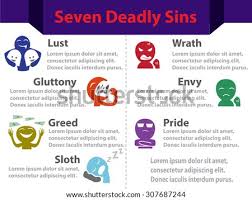 Some jewish hamsas include other. Seven Deadly Sins Stock Photos Stock Images And Vectors Stockfresh