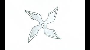 The set of three throwing stars is designed with curved blades, which helps you to hold your ninja stars while you line up your throw. How To Draw A Ninja Star Shuriken Youtube