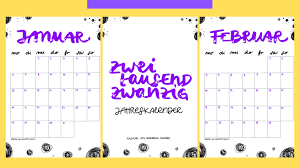 Dieser druckfertige kalender ist absolut kostenlos. Freebie Jahreskalender Und Future Log Zum Ausdrucken Katharina Bluhm