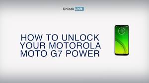 Tech who unlocked said i can do factory resets and updates. How To Unlock Motorola Moto G7 Power Youtube