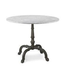 La Coupole Round Iron Bistro Table With Glass Top Bistro Table Marble Bistro Table Bistro Dining Table