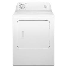 Admiral 6 5 Cu Ft Electric Dryer In White Aed4675yq At The Home Depot Electric Dryers Amana Dryer Gas Dryer