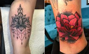 The blue lotus represents a victory of knowledge, wisdom, and intelligence over the senses. 45 Pretty Lotus Flower Tattoo Ideas For Women Page 3 Of 4 Stayglam