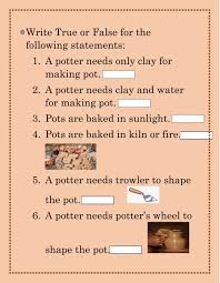 These worksheets aids the students in getting in depth knowledge of the chapters and attain the difficult level of expertise so that going forward they remain well equipped with basic. Making Pot Interactive Worksheet