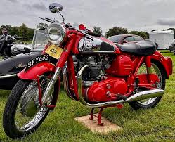 Image result for Red 1958 Motorcycle