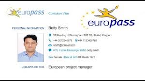 Easy How To Create A Europass Cv Scienceroot Youtube