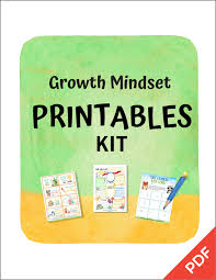 Growth Mindset Printables Kit Pdf Ages 5 11 Growth Mindset Growth Mindset For Kids Life Journal