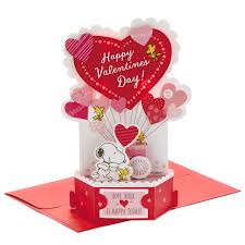 Check spelling or type a new query. Peanuts Snoopy And Woodstock Musical 3d Pop Up Valentine S Day Card With Light Greeting Cards Hallmark