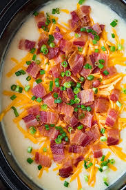 Avoid using bagged shredded cheese, as it contains cellulose which prevents the cheese from melting smoothly. Slow Cooker Loaded Potato Soup Cooking Classy