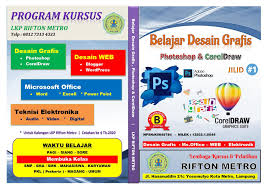 Microsoft office word 2010 dapat diaktifkan melalui menu start all program microsoft office modul praktikum microsoft office 2010. Cover Jilid 1 Desain Grafis Lkp Rifton Desain Web Desain Grafis Grafis