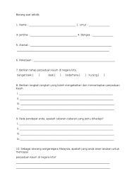 We did not find results for: Borang Soal Selidik Pt3 Sejarah