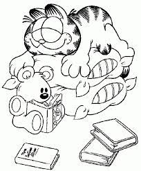 Free Printable Garfield Coloring Pages For Kids Cartoon Coloring Pages Disney Coloring Pages Coloring Books