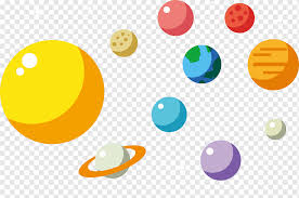 Ilustrasi Tata Surya Earth Adobe Illustrator Galaksi Matahari Lainnya Oranye Selamat Ulang Tahun Gambar Vektor Png Pngwing