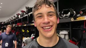 Bruins 2022 Second-Round Pick Matthew Poitras