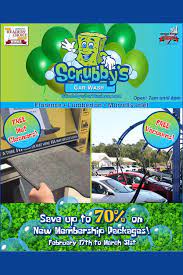 Save Money On Car Washes At Scrubbys Car Wash In March Myrtle Beach Myrtle Beach Sc Car Wash