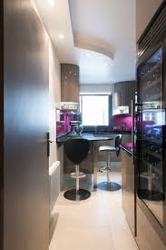 La petite cuisine de fifi. Petite Cuisine Fermee Optimisee En Amenagement Contemporain Cuisine Paris Par La Cuisine Dans Le Bain Sk Concept Paris
