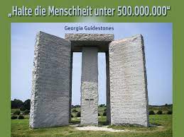 The georgia guidestones are a granite monument erected in 1980 in elbert county, georgia, in the united states. Georgia Guidestones Tamaras Tagebuch