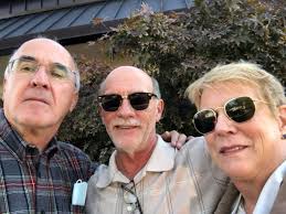 Breakfast today in Bound Brook, NJ. L-R Ronald Szkodny, Bill Coyle, Beth  Lanes Battinelli, SRHS Class of 1972.