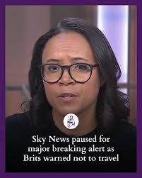 Sky News presenter Leah Boleto had the latest as she interrupted the  programme for a piece of breaking news.