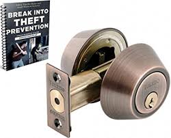 It is by far much better than a spring bolt since it cannot be plucked from its locked now that you have learned the top picks for deadbolts, put some efforts in choosing your best. Deadbolt Lock Set Double Cylinder Keyed Alike Anti Bump Pick Security Keyed Prevents Break Ins Antique Copper Us11 By Toledo Amazon Com