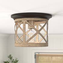 Maybe you would like to learn more about one of these? Country Farmhouse Flush Mount Lighting You Ll Love In 2021 Wayfair