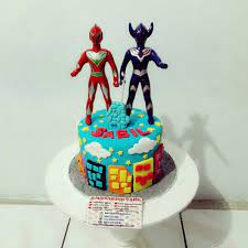 Kue ulang tahun ultraman zero. Jual Kue Ulang Tahun Ultraman Fondant Cake Jakarta Timur Novlauwcake Tokopedia
