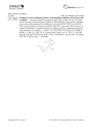 Find hundreds of english translated light novels which are daily updated on novelonlinefull.com! Cheminform Abstract Chalcones As Novel Influenza H1n1 Neuraminidase Inhibitors From Glycyrrhiza Inflata Span Span Trong Tuan Dao Phi Hung Nguyen Hong Sik Lee Eunhee Kim Junsoo Park Seong Il Lim Won Keun Oh