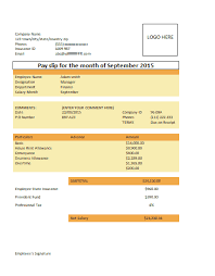 Sisil july 15, 2020 salary slip no comments. 6 Payslip Templates Word Excel Sample Templates