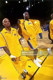 Dennis Rodman And Shaquille O Neal Of The Los Angeles Lakers Before A Lakers Kobe Bryant Dennis Rodman Shaquille O Neal