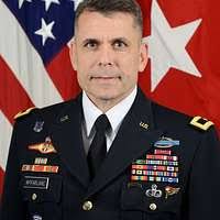 U.S. Army Brig. Gen. Matthew McFarlane poses for his