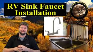 rv travel trailer sink faucet