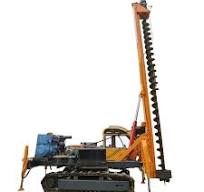 China Manufacturer Solar Mounting Portable Drilling Rig Ground Screw Earth  Anchor Hydraulic Pile Driver Machine