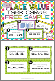 Pin By Melissa Trembath On 5th Grade Math Task Cards Free Place Value Cards Envision Math